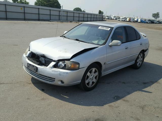 3N1AB51D55L509611 - 2005 NISSAN SENTRA SE- SILVER photo 2