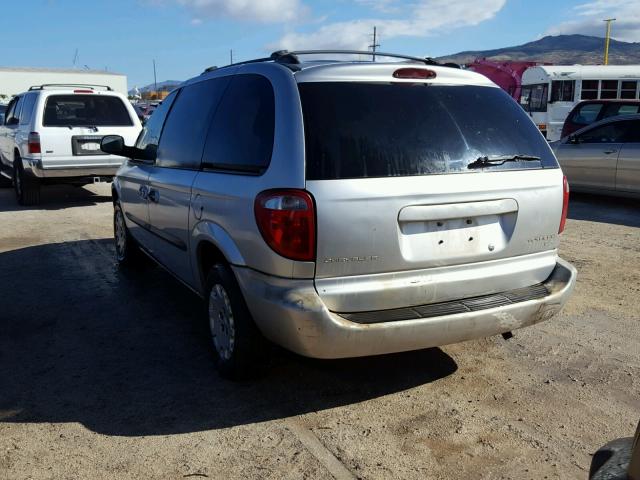 1C4GJ453X3B265443 - 2003 CHRYSLER VOYAGER LX SILVER photo 3