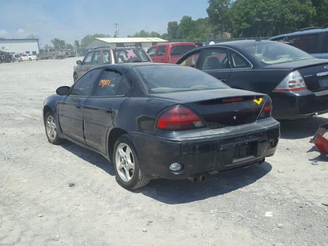 1G2NW52E23M505646 - 2003 PONTIAC GRAND AM G BLACK photo 3