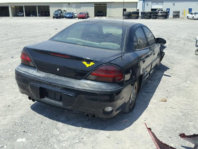 1G2NW52E23M505646 - 2003 PONTIAC GRAND AM G BLACK photo 4