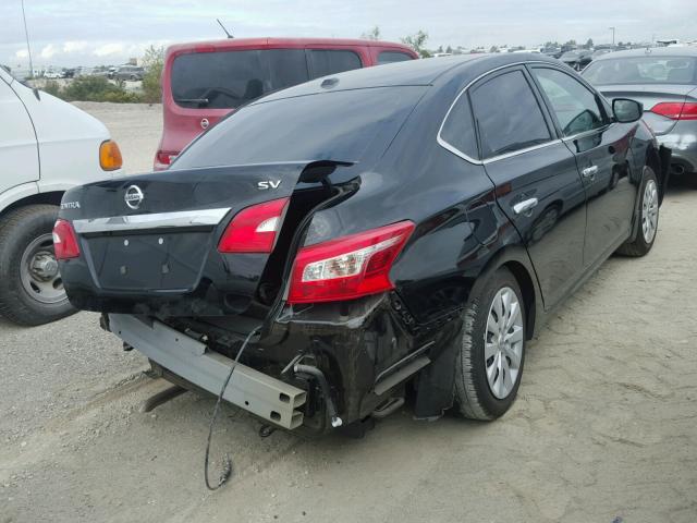 3N1AB7AP8HL661506 - 2017 NISSAN SENTRA S BLACK photo 6