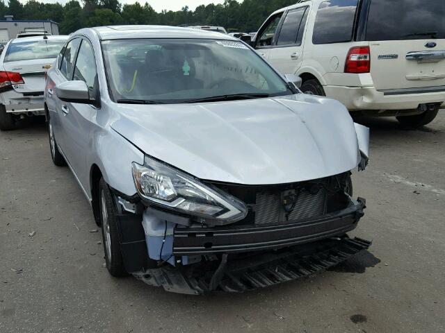 3N1AB7AP9GY270480 - 2016 NISSAN SENTRA S SILVER photo 1