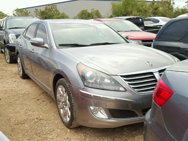 KMHGH4JH4CU044773 - 2012 HYUNDAI EQUUS SILVER photo 1