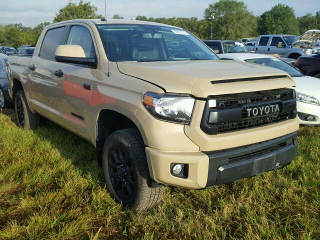 5TFDW5F17GX541223 - 2016 TOYOTA TUNDRA CRE BEIGE photo 1