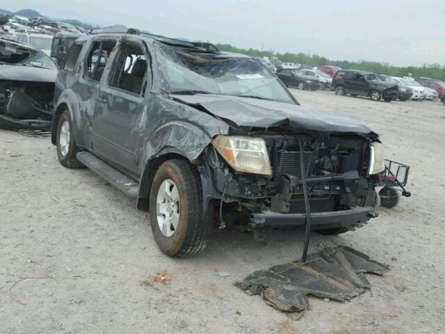 5N1AR18U65C723697 - 2005 NISSAN PATHFINDER GRAY photo 1