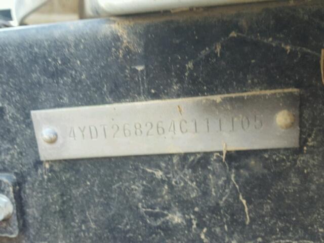 4YDT268264C111105 - 2004 UTILIMASTER ALL MODELS Белый фото 9