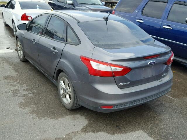 1FADP3F21DL243902 - 2013 FORD FOCUS SE GRAY photo 3