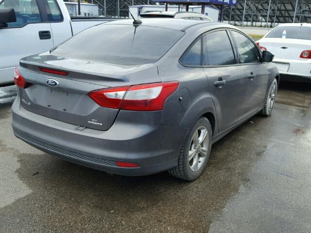 1FADP3F21DL243902 - 2013 FORD FOCUS SE GRAY photo 4