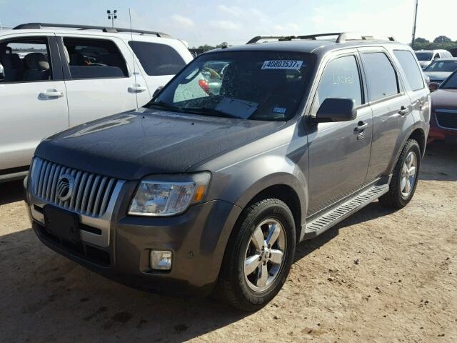 4M2CN8HG0AKJ30813 - 2010 MERCURY MARINER PR CHARCOAL photo 2