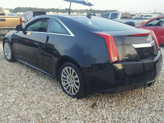 1G6DA1ED7B0138110 - 2011 CADILLAC CTS BLACK photo 3