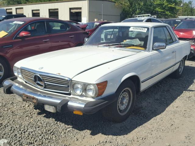 10702412019945 - 1978 MERCEDES-BENZ 450SLC WHITE photo 2