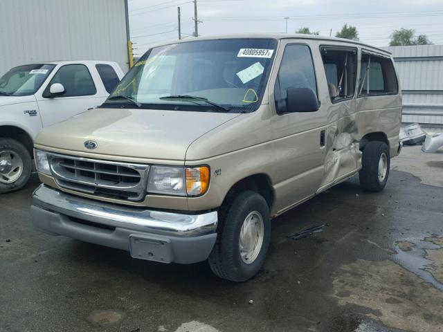 1FMRE11L5YHB12339 - 2000 FORD ECONOLINE GOLD photo 2