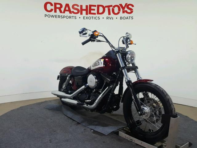 1HD1GXM12HC305617 - 2017 HARLEY-DAVIDSON FXDB DYNA RED photo 2