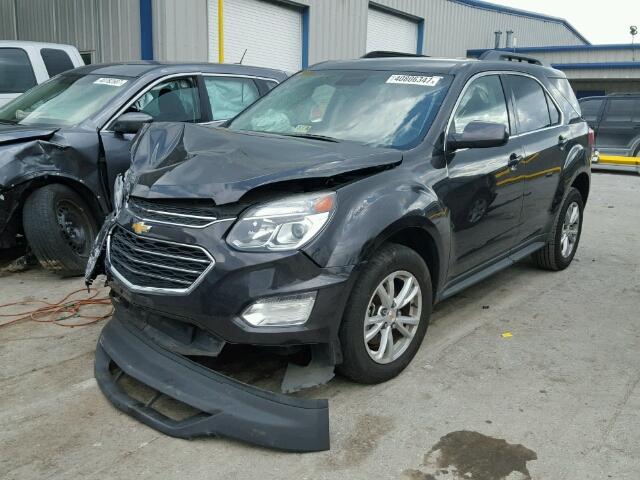 1GNALCEK7GZ100584 - 2016 CHEVROLET EQUINOX BLACK photo 2