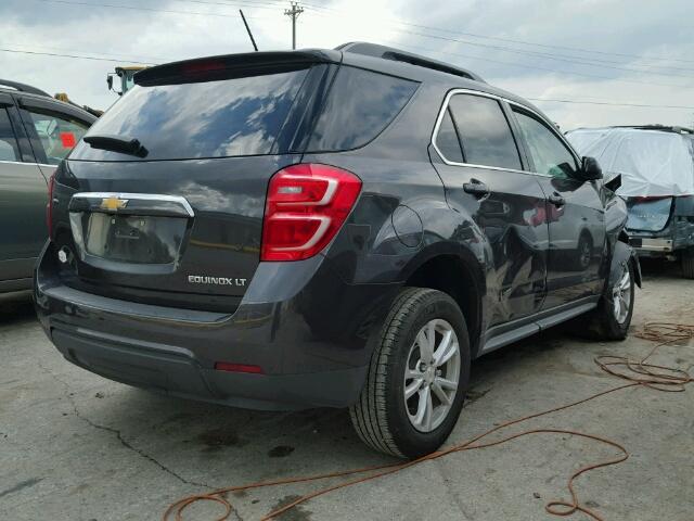 1GNALCEK7GZ100584 - 2016 CHEVROLET EQUINOX BLACK photo 4