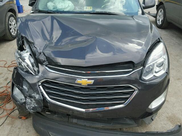 1GNALCEK7GZ100584 - 2016 CHEVROLET EQUINOX BLACK photo 7