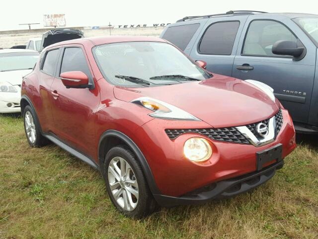 JN8AF5MR0GT602810 - 2016 NISSAN JUKE S RED photo 1