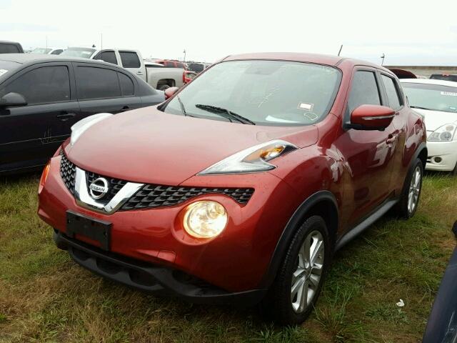 JN8AF5MR0GT602810 - 2016 NISSAN JUKE S RED photo 2