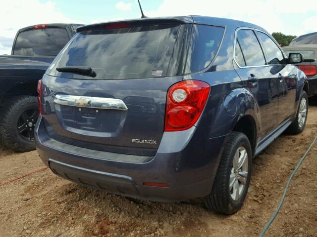 2GNALAEK5E6334106 - 2014 CHEVROLET EQUINOX LS GRAY photo 4