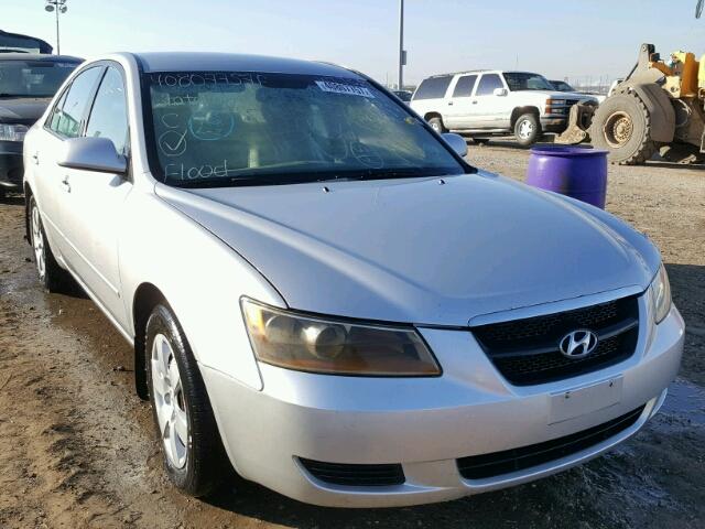 5NPET46C58H359588 - 2008 HYUNDAI SONATA SILVER photo 1