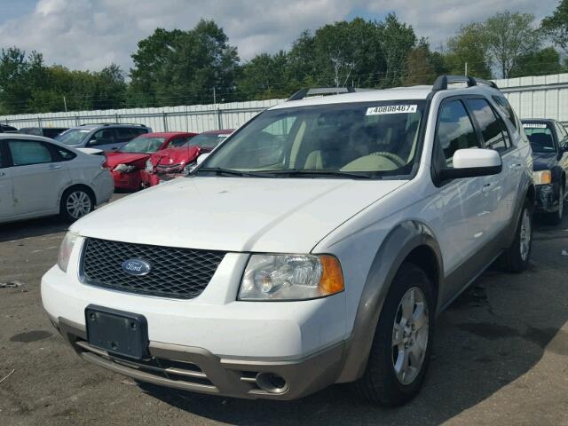 1FMZK02146GA06502 - 2006 FORD FREESTYLE WHITE photo 2