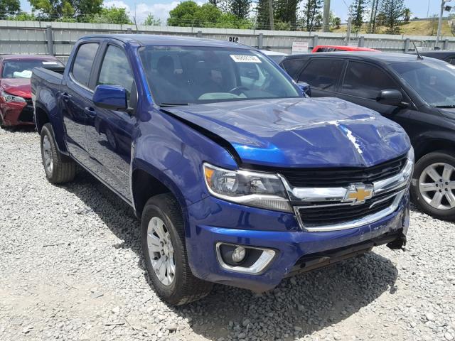 1GCGSCE37G1395618 - 2016 CHEVROLET COLORADO L BLUE photo 1