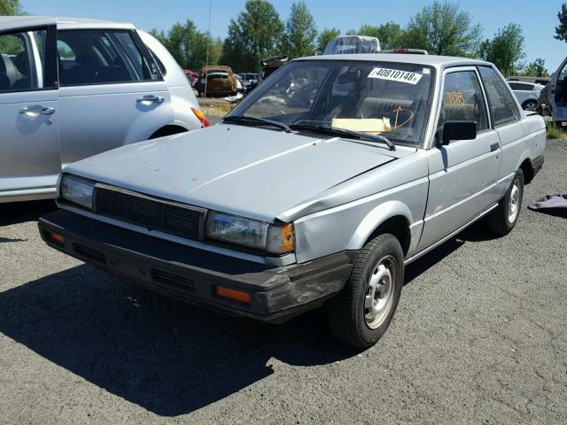 JN1PB22S9JU580073 - 1988 NISSAN SENTRA SILVER photo 2