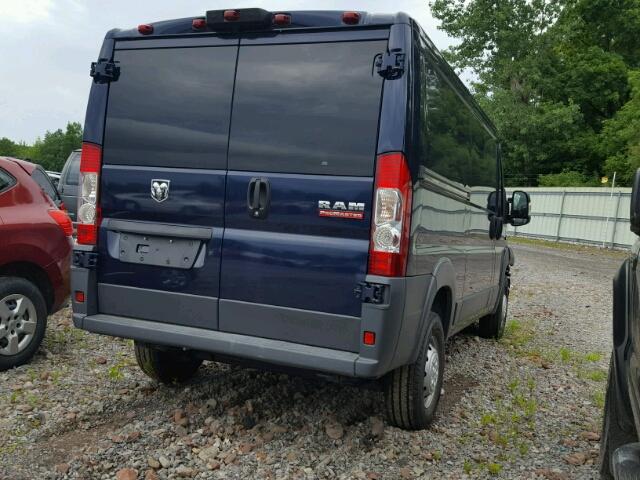 3C6TRVAG4JE100503 - 2018 RAM PROMASTER 蓝色 照片 4