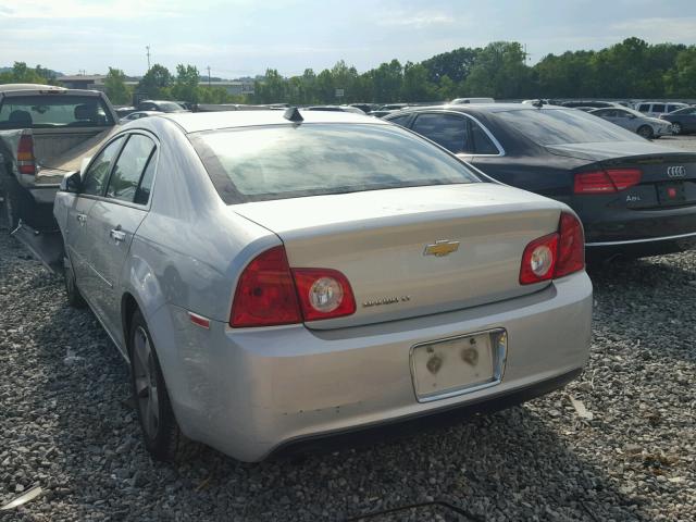 1G1ZC5EU6CF308761 - 2012 CHEVROLET MALIBU 1LT ვერცხლისფერი ფოტო 3