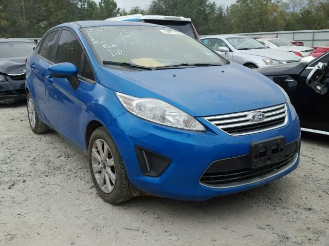 3FADP4BJ8CM121182 - 2012 FORD FIESTA SE BLUE photo 1