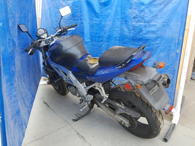 JS1VP53A032101447 - 2003 SUZUKI SV650 BLUE photo 3