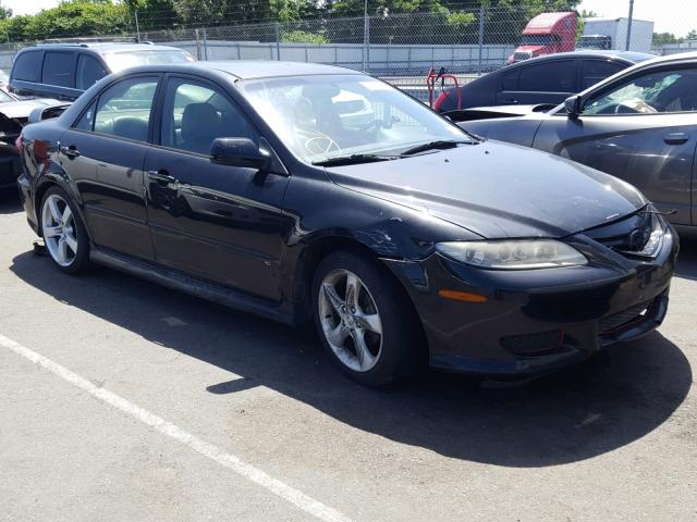 1YVFP80D735M54710 - 2003 MAZDA 6 S BLACK photo 1