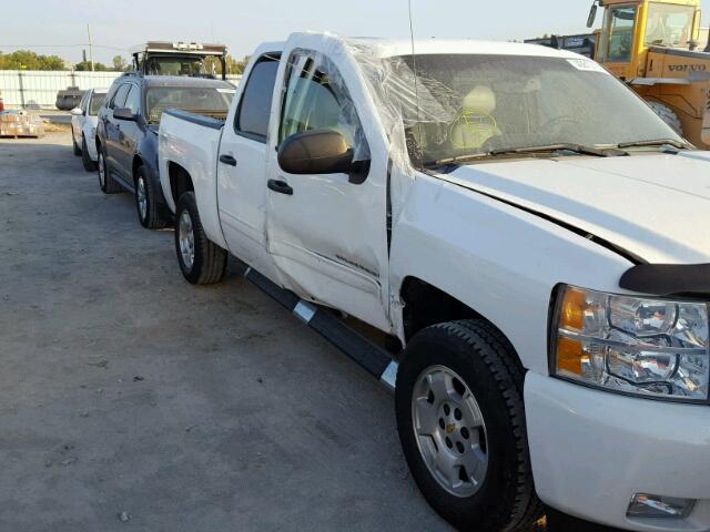 3GCPKSE38BG359182 - 2011 CHEVROLET SILVERADO WHITE photo 9