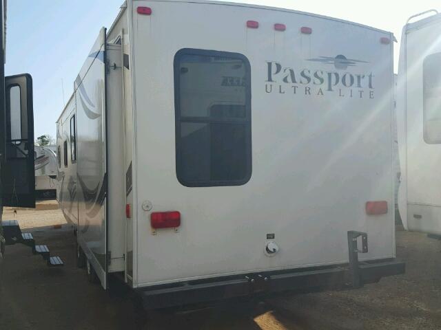 4YDT30525BT414047 - 2011 KEYSTONE PASSPORT თეთრი ფოტო 3