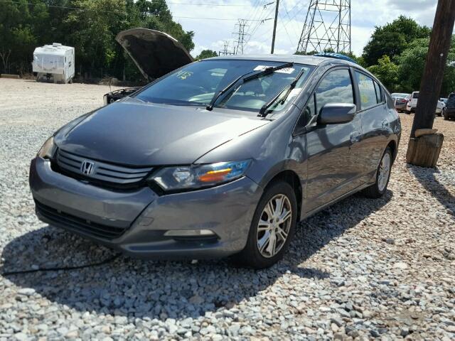 JHMZE2H74AS002926 - 2010 HONDA INSIGHT GRAY photo 2