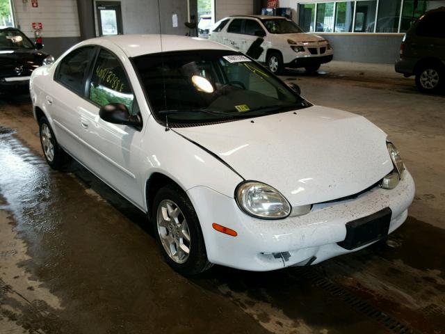 1P3ES46C2YD590991 - 2000 PLYMOUTH NEON BASE WHITE photo 1