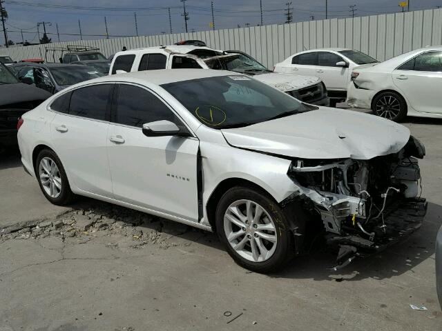 1G1ZE5ST5GF278325 - 2016 CHEVROLET MALIBU LT Ақ фото 1