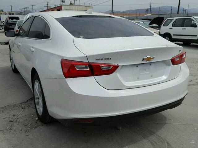 1G1ZE5ST5GF278325 - 2016 CHEVROLET MALIBU LT WHITE photo 3