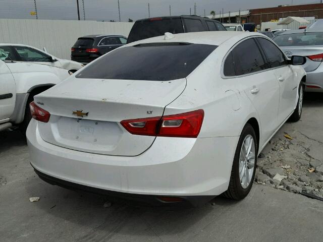 1G1ZE5ST5GF278325 - 2016 CHEVROLET MALIBU LT Ақ фото 4