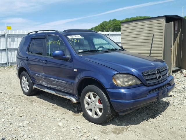 4JGAB72E7YA193801 - 2000 MERCEDES-BENZ ML 430 蓝色 照片 1