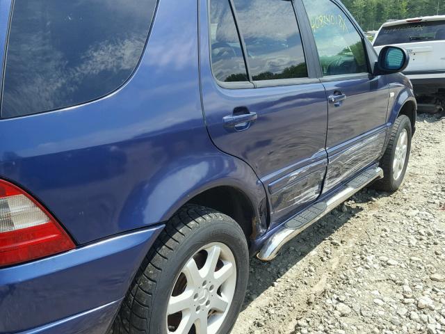 4JGAB72E7YA193801 - 2000 MERCEDES-BENZ ML 430 蓝色 照片 9