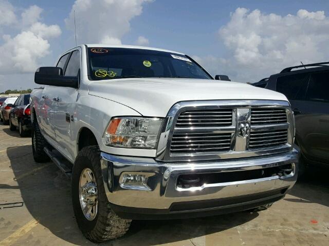 3D7UT2HL0AG106907 - 2010 DODGE RAM 2500 WHITE photo 1