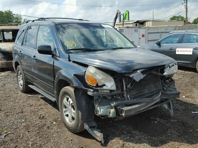 2HKYF18783H515845 - 2003 HONDA PILOT BLACK photo 1