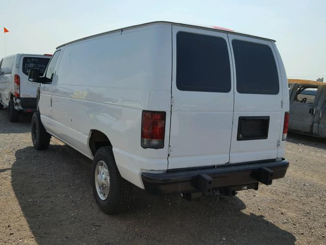 1FTNE2EW4DDA36255 - 2013 FORD ECONOLINE WHITE photo 3