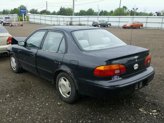 1Y1SK52821Z428499 - 2001 CHEVROLET GEO PRIZM 黑色 照片 3