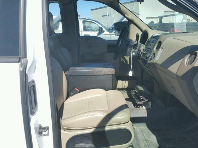 1FTRF12227NA86645 - 2007 FORD F150 WHITE photo 5