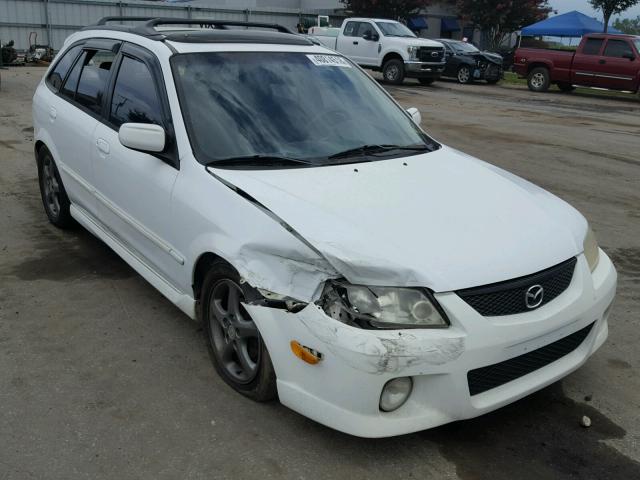 JM1BJ246421524152 - 2002 MAZDA PROTEGE PR WHITE photo 1