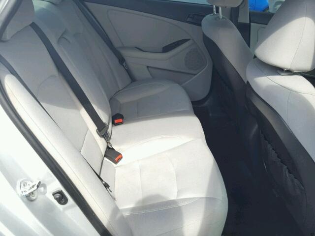 5XXGM4A79DG258625 - 2013 KIA OPTIMA SILVER photo 6