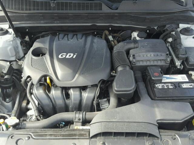5XXGM4A79DG258625 - 2013 KIA OPTIMA SILVER photo 7