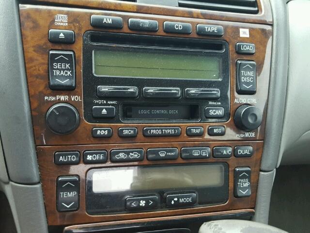 4T1BF28B51U182647 - 2001 TOYOTA AVALON XL Күміс фото 9